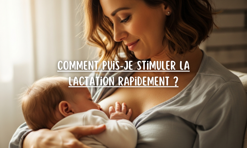 Comment puis-je stimuler la lactation rapidement ?