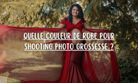 Quelle couleur de robe pour shooting photo grossesse 