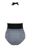 Maillot de Bain Grossesse Rayé