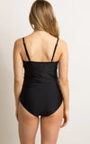 Maillot de Bain de Grossesse Tankini Noir