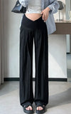 Pantalon Ample Grossesse Plissé