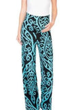 Pantalon de Grossesse Fluide Imprimé