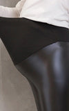 Pantalon Grossesse Simili Cuir