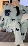 Pyjama 2 Pièces Grossesse Et Allaitement
