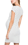 Robe Allaitement à Pois