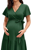Robe Courte de Grossesse Ample
