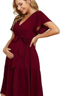 Robe Courte de Grossesse Ample