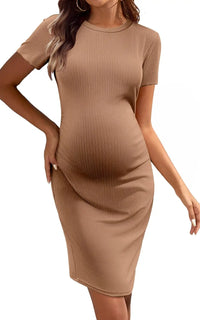 Robe Courte de Grossesse Été