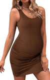 Robe Courte de Grossesse Été