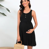 Robe de maternité Élia Noire