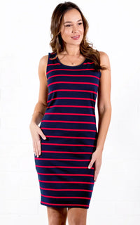 Robe D’allaitement Rayée