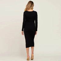 Robe de maternité Luna Carrée