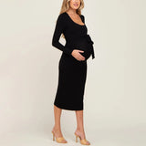 Robe de maternité Luna Carrée