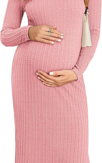 Robe de Grossesse Manche Longue