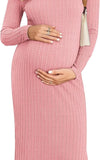 Robe de Grossesse Manche Longue