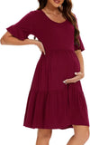 Robe de Grossesse mi Longue