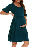 Robe de Grossesse mi Longue