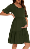Robe de Grossesse mi Longue