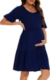 Robe de Grossesse mi Longue
