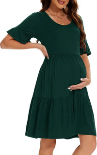 Robe de Grossesse mi Longue