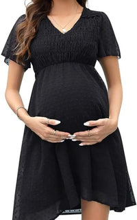 Robe de Grossesse à Pois