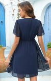 Robe de Grossesse à Pois