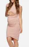 Robe de Grossesse Rose Poudré