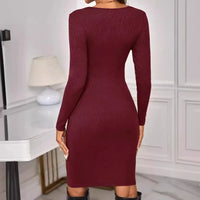 Robe de maternité Alba Côtelée