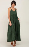 Robe de Grossesse Verte