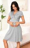 Robe De Nuit Allaitement Uni