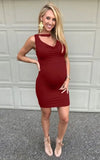 Robe de Soirée Grossesse Soie