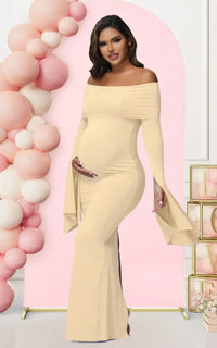 Robe de Soirée Longue Grossesse