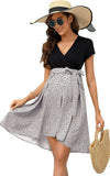 Robe Fluide à Pois Grossesse
