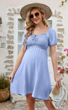 Robe Grossesse Bleu Ciel