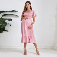 Robe de maternité Rosea Volant