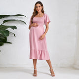 Robe de maternité Rosea Volant