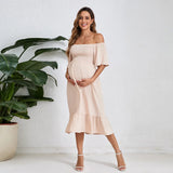 Robe de maternité Rosea Volant