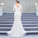 Robe de maternité longue Éclat Dentelle 2-en-1