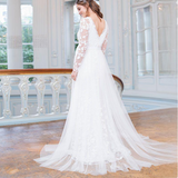 Robe de maternité longue Éclat Dentelle 2-en-1