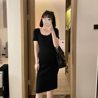 Robe enceinte Livia Côtelée