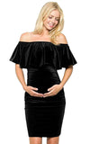 Robe Grossesse en Velours