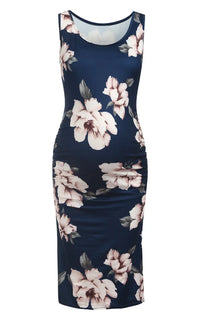 Robe Grossesse Sans Manche Florale