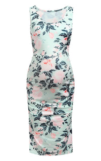 Robe Grossesse Sans Manche Florale