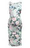 Robe Grossesse Sans Manche Florale