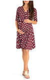 Robe Grossesse Été à Pois