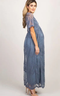 Robe Longue Dentelle Grossesse