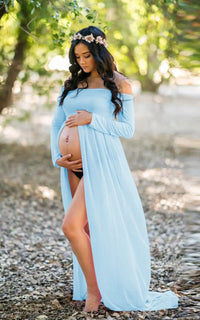 Robe Longue Grossesse Shooting