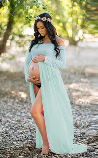 Robe Longue Grossesse Shooting