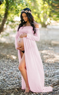 Robe Longue Grossesse Shooting