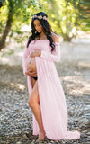 Robe Longue Grossesse Shooting